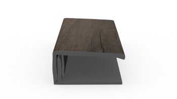DekoTrim U-Abschlussprofil 2teilig 3,00m Monument Oak