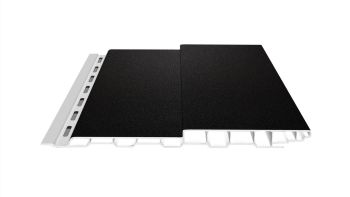 Boden-Deckel-Schalung Kunststoff dekotrim 200 BDS alux graphit 3m