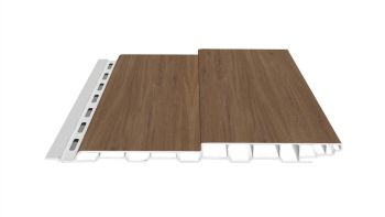 Boden-Deckel-Schalung Kunststoff dekotrim 200 BDS country teak 3m