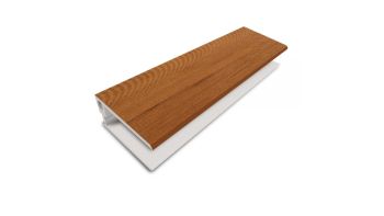 DekoTrim U-Abschlussprofil 2teilig 3,00m rustic cherry