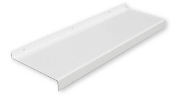 Alu-Fensterbank weiß GS40 210mm