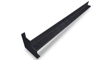 Inneneckverbinder für Hartschaumwinkel anthrazitgrau stylo 400mm
