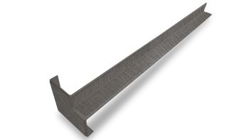 Inneneckverbinder für Hartschaumwinkel methbrush quarzgrau 400mm