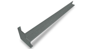Inneneckverbinder für Hartschaumwinkel alux graualuminium 400mm