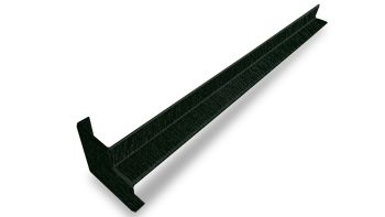 Inneneckverbinder für Hartschaumwinkel dunkelgrün genarbt 400mm