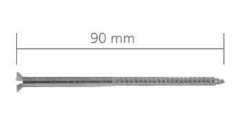Senkkopfschrauben 5×90mm