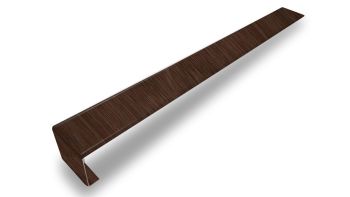 Stoßverbinder für Hartschaumwinkel santana oak rotbraun 400mm