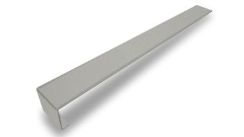 Stoßverbinder für Hartschaumwinkel achatgrau genarbt 400mm