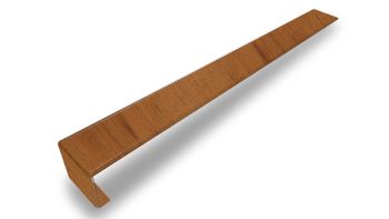 Stoßverbinder für Hartschaumwinkel rustic cherry 400mm