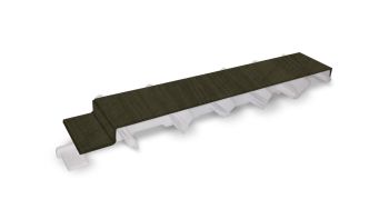 Dekotrim Verbinder für Fassadenprofil 200 schwarzeiche
