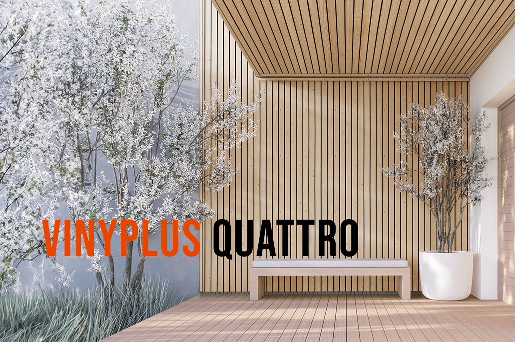 VinyPLUS QUATTRO Rhombusfassade